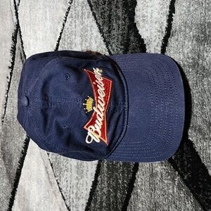 BUDWEISER EMBROIDERED 2008 OFFICIAL PRODUCT ANHEUSER BUSCH CAP HAT